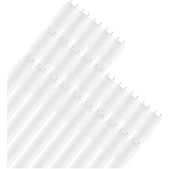 LIGHT HERO - 25 LED spuldžu komplekts 120 cm T8 18 W/860 6000 K dienas gaismas G13 / 36 W luminiscences spuldzes / LED spuldzes, ieskaitot LED starteri / 2160 lm / 270° startera leņķis / KVG spuldze nav dimmējama