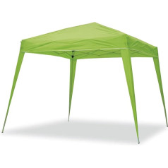 wasabi Saliekamā lapene 3x3m Compact Green Ūdensizturīgs Ietver vēja naglas tērauda rāmis Dārza lapene Pludmales lapene Camping Party Yard Patio