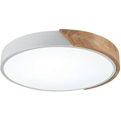 AIRUI Bērnu istabas Macaron griestu gaisma Koka LED karikatūra Lamp Creative Round griestu apgaismojums zēniem Meitenes guļamistaba Bērnistaba