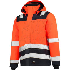 Unisex darba jaka Midi Parka High Vis Bicolor MLI-T5198 / M