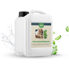 nimo® Horse Skin Care Spray | Ādas kopšanas līdzeklis zirgiem ar alveju un pantenolu | Ādas atjaunošana sausas un iekaisušas ādas gadījumā | Pret niezi un kairinājumu | Pret kaitēkļu invāziju, zāles ērcēm