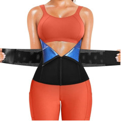 Junlan Waist Trainer Sieviešu novājēšanas jostas korseti Tummy Control Zip sporta ķermeņa veidotājs Sauna sviedru josta novājēšanas jostas veidotājs Fitnesa josta