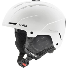 uvex Rocket Jr Visor, slēpošanas ķivere bērniem ar vizieri, individuāla izmēra regulēšana