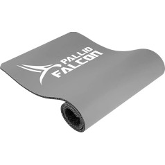 Pallid Falcon vingrošanas paklājiņš - Impact Advanced Workout System© - zemāks paklājs skrejceļam un fitnesa paklājiem - izturīgs pret nodilumu, neslīd, mazgājams, netoksisks - ražots Vācijā [180 x 65 x 1,4 cm]
