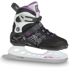 FILA Sieviešu slidas FILA Primo Ice Lady Leisure Sieviešu hokeja slidošanas slidas Nerūsējošā tērauda asmens Strong H, Black/White/Magenta, 42 EU
