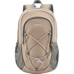 WATERFLY Backpack Small Hiking Backpack 12 L: Lightweight Daypack Mini Sports Backpack Outdoor Daypack with Removable Chest Buckle for Hiking Travel Camping Bicycle Men Women