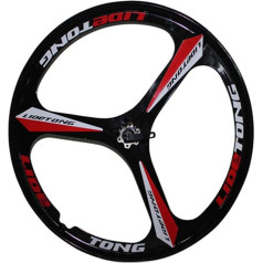 MTB ritenis 26 / 27.5 collu kalnu velosipēdu riteņi 3 spoke magnija alumīnija sakausējuma velosipēdu riteņu diski gultņu tipa atbalsts ātrās atbrīvošanas vītnei Flywheel