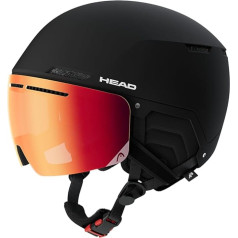 HEAD Unisex pieaugušo Cinema Pro slēpošanas un snovborda ķiveres melnas M/L
