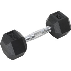 5kg svara vingrošanas zāle Ergonomisks profesionāls sešstūra hanteles rokturis