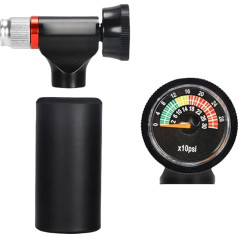 YUNNIAN CO2 inflatora galvas velosipēdu piepūšanas vārstu galvas aizvietošanas spiediena sprauslas velosipēdu ātras piepūšanas piederumi