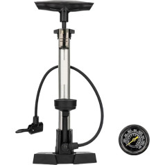 LXLAEOANG velosipēdu sūknis velosipēdu sūknis 160PSI gaisa sūknis ar spiediena mērītāju riepu grīdas sūkņa vārsta inflatorā portatīvs augstspiediena sūknis