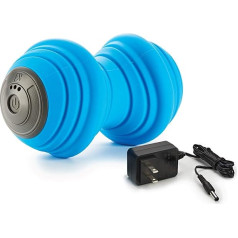 TriggerPoint Charge Vibe vibrējošais fasciju veltnis, kompakts masāžas veltnis ar vibrācijas tehnoloģiju muskuļu atslābināšanai, oranžs, 7 collas/18 cm