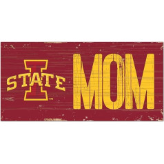NCAA Unisex Adult Fan Creations C0714-Tennessee: University of Tennessee MOM Sign 6x12 Inscription, Team, 6 x 12