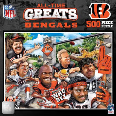 MasterPieces Cincinnati Bengals Visu laiku lielākie spēlētāji 500 gab.