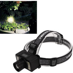 Topyond uzlādējams LED lukturis ar USB uzlādi, 2 režīmi, viegls, pārnēsājams indukcijas LED lukturis pārgājieniem, kempingiem, ceļojumiem, autofurgoniem