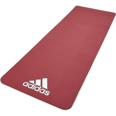 Adidas Fitnesa paklājs mājai - neslīdošs treniņu paklājs vingrošanai, grīdas vingrinājumiem un trenažieru zālei - pieejams divos izmēros ar 7 mm un 10 mm biezumu