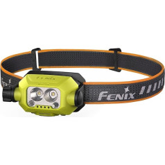 FENIX WH23R uzlādējams viegls darba/rūpniecības lukturis, 600 lūmeni, 100 m, 150 stundas, ieslēgšanas/izslēgšanas funkcija, rotācijas slēdzis, 2000 mAh akumulators, IP66