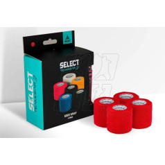 Lente getrām Select 4 gab. 5 cm x 4,5 m T26-17706 / Sarkana / Red