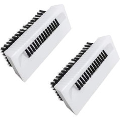 MiawPay Surgical Exfoliating Brush Nails Brush Pack of 2 Non-Disposable Sterile Nail Hand Brush Nail Scrubber with Nail Cleaner Hand and Nail Brush Double-Sided Cleaning Scrub Brush