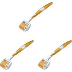 Lippenroller Lip Roller 1.0 mm MicroNeedle Face Roller mit Etui Lip Care Hautpflege Schönheitswerkzeug für Kopfhaut Lippen Glatte Gesichtshaut Flüssigkeitszufuhr Lippflege Hautpflegewerkzeug (3 er)