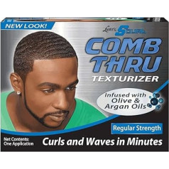 Lusters S-Curl Comb-Thru regulārā teksturētāja komplekts