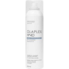 Olaplex No 4D Clean sausais šampūns bezsvara apjomam, detoksikē galvas ādu, neitralizē smakas, atstāj tīru matu sajūtu, visiem matu tipiem, 250 ml