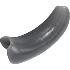 lyrlody Mobilais izlietnes frizieris, silikona kakla spilvens, kakla šampūna bļodas spilvens izlietnei Salon Spa mājas frizētavām Pelēks 8×12.8cm