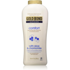 Gold Bond Ultimate Comfort pūderis ķermenim ar alveju no ASV
