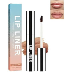Kosmētiskā kosmētika Make-Up noņemams lūpu lainera zīmuliņš, Plump lūpu līnijas, lūpu laineru šovs, noņemams lūpu lainera tetovējums, ūdensizturīgs noņemams lūpu laineris, lai iezīmētu mutes formu