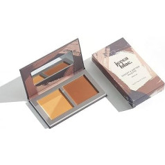 Jecca Blac Sculpt and Soften Contour Palette, krēmveida formula ar dabīgu finišu, vidēji klāts, neitrāls dzimumiem un LGBTIQA+, iekļaujot grimu, vidēja, 12 g