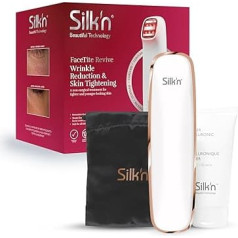 Silk'n FaceTite Revive (bezvadu) pretnovecošanās ierīce grumbu samazināšanai un ādas savilkšanai ar HT tehnoloģiju - klīniski pārbaudīta