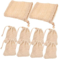 MAGICLULU 20 Stk Blasennetz Afrikanischer Netzschwamm Badetuch Weben Tasche Scheuernetze Bunte Seifensäckchen Duschbad-tools Sizala Luffa-seife Ramie Kordelzug Peeling-seife