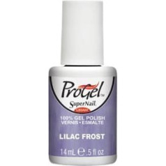 Super Nail ProGel Flieder-Frost, Farbiges Gel, abwaschbarer Nagellack