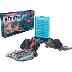 Hasbro Gaming Electronic Battleship Reloaded galda spēle, jūras spēku kaujas stratēģiskā spēle ar skaņām, gaismām un īpašiem spēlētājiem | Vecums no 8 gadiem | 1-2 spēlētājiem | Bērnu spēles