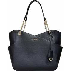 Michael Kors Jet Set Travel Liela ķēdes plecu somiņa ar ķēdi
