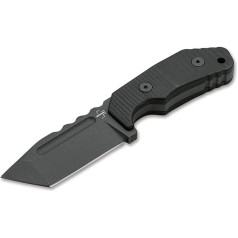 BÖKER PLUS® Little Dvalin Tanto - Tanto nazis ar Kydex apvalku - Āra nazis ar vienu roku - Jostas nazis - Daudzfunkcionāls izdzīvošanas nazis - Ass nazis no D2 tērauda