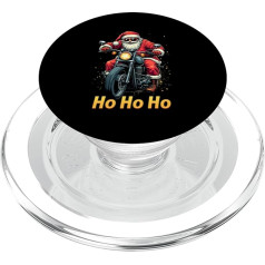 Weihnachtsmann Motorrad PopSockets PopGrip für MagSafe