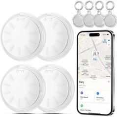 Airtags, viedo atslēgu meklētājs, viedā atslēgu meklētājs, saderīgs ar Apple aplikāciju 