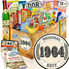Oriģināls kopš 1964. gada ++ 1964. gada dāvanas 60. gadadienai ++ DDR dāvanu komplekts 60. gadadienai