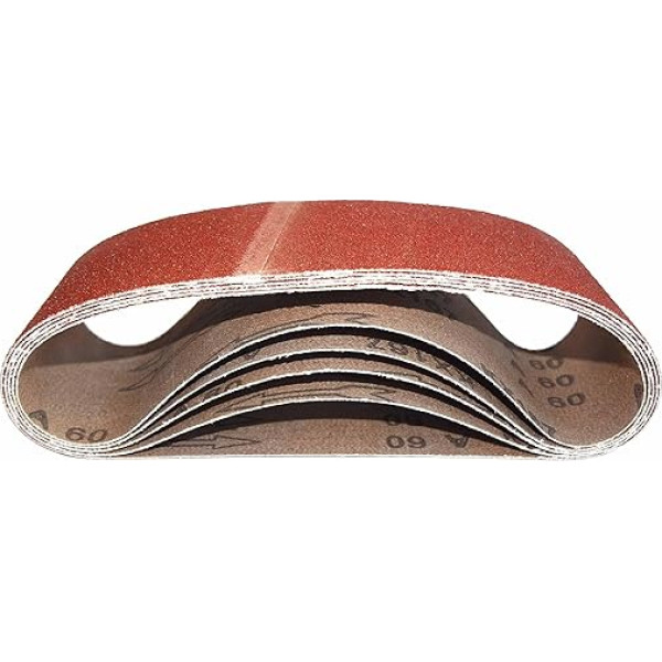 AKbase slīpmašīnas sloksnes, 75 x 510 mm, P60, 50 gabali, smiltis P40 - P400, auduma slīpmašīnas sloksnes, slīpmašīnas sloksnes, slīpmašīnas slīpēšanai, slīpēšanai, slīpēšanai, asināšanai un rūsas noņemšanai