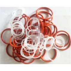 100 Stück Silikon-O-Ring Innendurchmesser 70/71/73/75/77,5/80/82,5/83,5/85/87,5 x 3,55 mm - (Größe: Innendurchmesser 71 mm, Farbe: Rot, Dicke: Linienstärke 3,55 mm),Zuverlässiges Material(Inner DIA 8