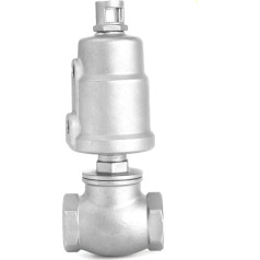 Pneimatiskais gāzu savienojums no Edelstahl, 1,27 cm, 1,27 cm, 1,9 cm, 1,9 cm, 2,5 cm, ar neitrālu gāzes plūsmu (1,9 cm, BSP_einfachwirkend).
