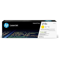 HP 219X oriģinālā augstas ietilpības dzeltenā Laserjet tonera kasetne