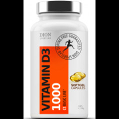 Vitamīni D3 1000, 120 softgel