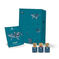 Ankerkraut Premium+ Adventskalender, die Plus-Variante vom Kalender, 24 leckere Gewürz-Überraschungen in Gewürzgläser und Beutel, 1,5 kg für Frauen und Männer als Geschenk