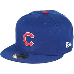 New Era Chicago Cubs MLB AC Performance Blue 59Fifty beisbola cepure