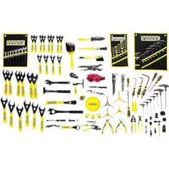 Pedro's Master Bench Tool KIT Master Bench Tool Set, melns/dzeltens, nav piemērojams