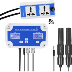 Digitālais PH/ORP kontrolieris precīzai ūdens kvalitātes pārbaudei
