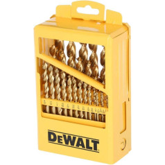 Dewalt DW1969 29 Stück Pilot Point Twist Bohrer Sortiment mit Metall Index