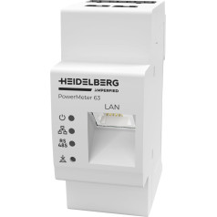 HEIDELBERG PowerMeter 63 PV elektroenerģijas pārpalikuma skaitītājs, ideāli piemērots Connect sērijas sienu kastēm